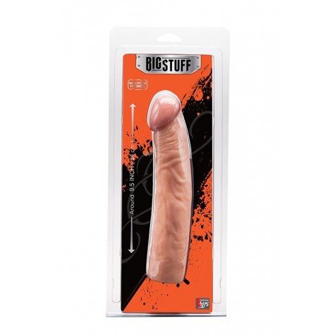 Телесный фаллоимитатор BIGSTUFF DONG 9.5INCH - 24 см.